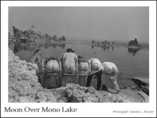Moon Over Mono Lake poster